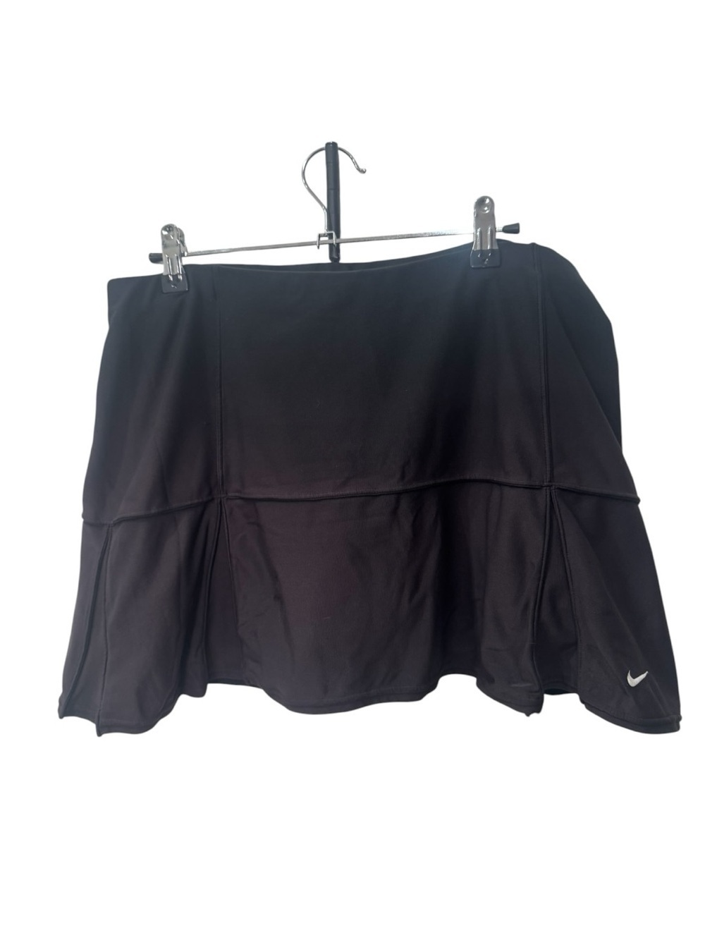 Nike Black Athletic Tennis Skort with Swoosh womens size L